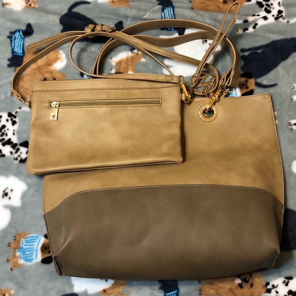 Mia K Farrow Collection Tote Set